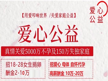 高州捐卵助孕生子 爱心志愿者招募